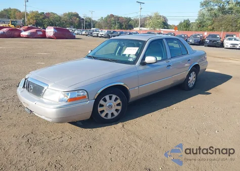 2005 Mercury Grand Marquis Ls/Lse из США, поврежденный, VIN 2MHFM75W95X629495